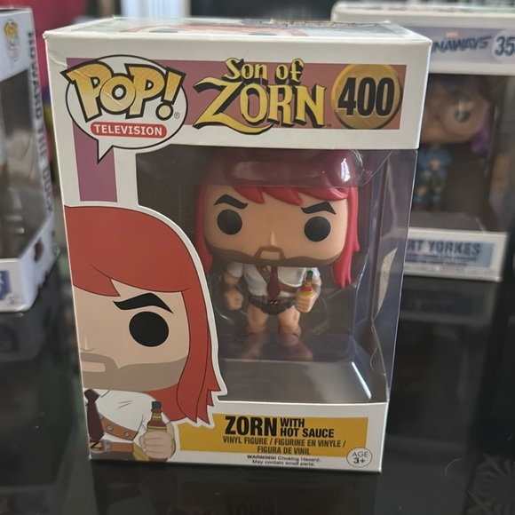 NIB Funko Pop Television 400 Son of Zorn with Hot Sauce Collectible NRFB - Picture 1 of 6